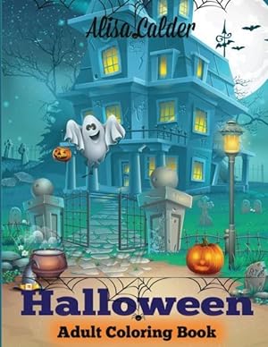 Imagen del vendedor de Halloween Coloring Book: Halloween Adult Coloring Book a la venta por moluna