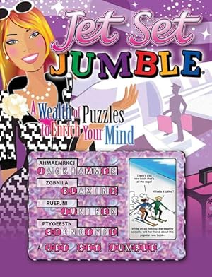 Imagen del vendedor de Jet Set Jumble : A Wealth of Puzzles to Enrich Your Mind a la venta por GreatBookPrices