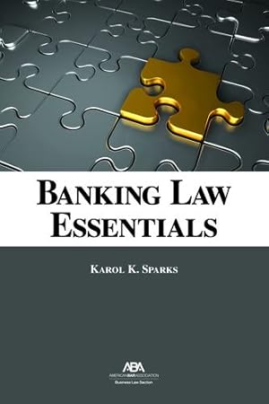Bild des Verkufers fr Banking Law Essentials by Sparks, Karol K. [Paperback ] zum Verkauf von booksXpress