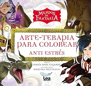 Imagen del vendedor de Mundos de fantasa/ Fantasy Worlds : Arte-terapia Para Colorear -Language: spanish a la venta por GreatBookPrices