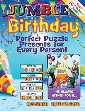 Imagen del vendedor de Jumble Birthday : Perfect Puzzle Presents for Every Person! a la venta por GreatBookPrices