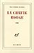 Seller image for La Chatte rouge [FRENCH LANGUAGE - Soft Cover ] for sale by booksXpress