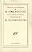 Image du vendeur pour Discours de réception à l'Académie française et réponse de M. Jules Romains [FRENCH LANGUAGE - Soft Cover ] mis en vente par booksXpress