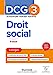 Image du vendeur pour DCG 3 - Droit social - Corrigés 2023-2024 [FRENCH LANGUAGE - Soft Cover ] mis en vente par booksXpress