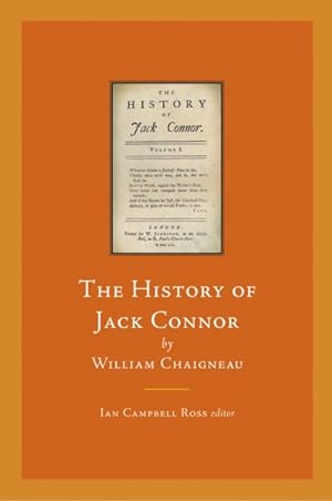 Immagine del venditore per History of Jack Connor venduto da GreatBookPrices