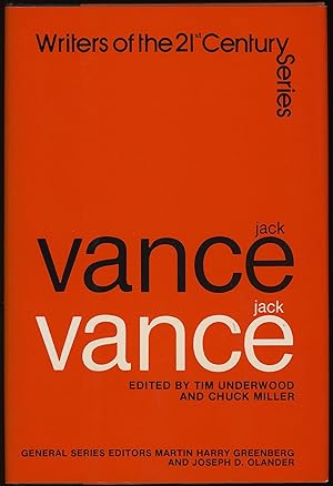 Imagen del vendedor de JACK VANCE a la venta por John W. Knott, Jr, Bookseller, ABAA/ILAB