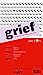 Bild des Verkufers fr Grief, revue sur les mondes du droit - N° 9/1 [FRENCH LANGUAGE - Soft Cover ] zum Verkauf von booksXpress