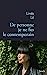 Bild des Verkufers fr De personne je ne fus le contemporain [FRENCH LANGUAGE - Soft Cover ] zum Verkauf von booksXpress
