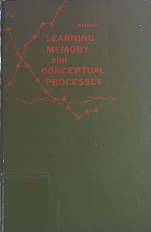 Immagine del venditore per Learning, Memory, and Conceptual Processes venduto da books4less (Versandantiquariat Petra Gros GmbH & Co. KG)