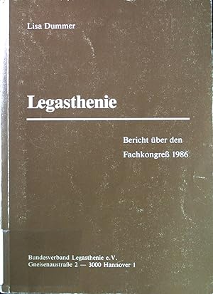 Bild des Verkufers fr Legasthenie : Bericht ber den Fachkongre 1986. zum Verkauf von books4less (Versandantiquariat Petra Gros GmbH & Co. KG)