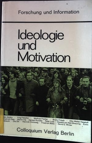 Bild des Verkufers fr ber die Anziehungskraft radikaler Bewegungen - in: Ideologie und Motivation. Forschung und Information ; Bd. 13. zum Verkauf von books4less (Versandantiquariat Petra Gros GmbH & Co. KG)