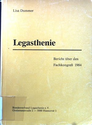 Bild des Verkufers fr Legasthenie. Bericht ber den Fachkongre 1984. zum Verkauf von books4less (Versandantiquariat Petra Gros GmbH & Co. KG)