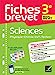 Bild des Verkufers fr Fiches brevet Sciences 3e - Physique-Chimie, SVT, Technologie Brevet 2023: fiches de révision & quiz [FRENCH LANGUAGE - Soft Cover ] zum Verkauf von booksXpress