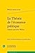 Immagine del venditore per La Theorie De L'economie Politique Traduite Par Leon Walras (Problematiques De Traduction, 12) (French Edition) [FRENCH LANGUAGE - Soft Cover ] venduto da booksXpress