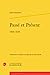 Imagen del vendedor de Passe Et Present: 1830-1838 (Litteratures Du Monde, 48) (French Edition) [FRENCH LANGUAGE - Soft Cover ] a la venta por booksXpress