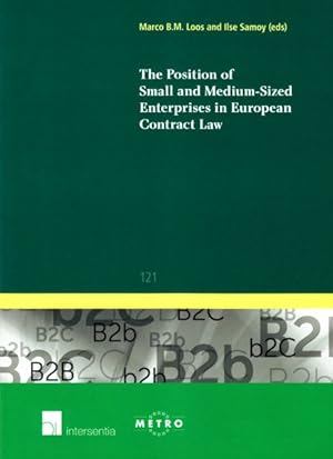 Immagine del venditore per Position of Small and Medium-Sized Enterprises in European Contract Law venduto da GreatBookPrices