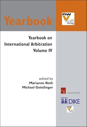 Immagine del venditore per Yearbook on International Arbitration venduto da GreatBookPrices