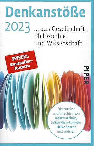 Denkanstöße 2023. . aus Gesellschaft, Philosophie und Wissenschaft | Große Gedanken in einem Band...