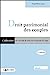 Seller image for Droit patrimonial des couples [FRENCH LANGUAGE - Soft Cover ] for sale by booksXpress