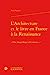 Seller image for L'Architecture et le livre en France à la Renaissance: « Une magnifique décadence » ? [FRENCH LANGUAGE - Hardcover ] for sale by booksXpress