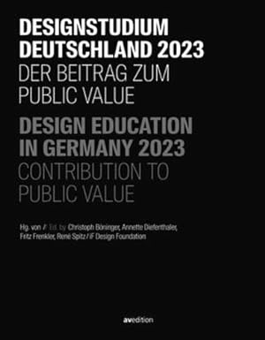 Seller image for Design Education in Germany 2023: Contribution to Public Value [Paperback ] for sale by booksXpress