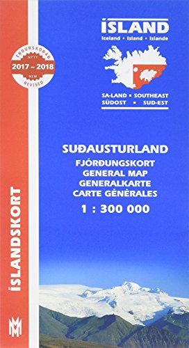 Bild des Verkufers fr Island. Südost 1 : 300 000: Generalkarte Islandskort [No Binding ] zum Verkauf von booksXpress