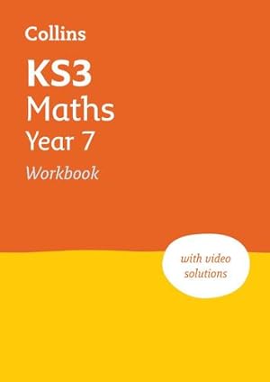 Seller image for KS3 Maths Year 7 Workbook: Ideal for Year 7 by Collins KS3, Collins [Paperback ] for sale by booksXpress