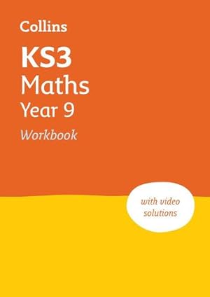 Imagen del vendedor de KS3 Maths Year 9 Workbook: Ideal for Year 9 by Collins KS3, Collins [Paperback ] a la venta por booksXpress