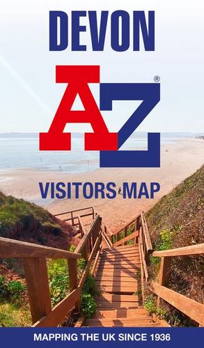 Bild des Verkufers fr Devon A-Z Visitors Map by A-Z Maps [Map ] zum Verkauf von booksXpress