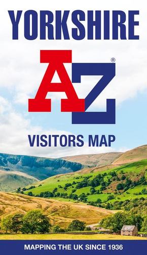 Bild des Verkufers fr Yorkshire A-Z Visitors Map by A-Z Maps [Map ] zum Verkauf von booksXpress
