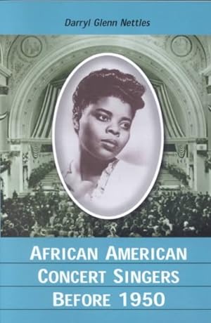 Seller image for African American Concert Singers Before 1950 for sale by GreatBookPrices