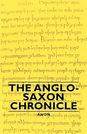 Imagen del vendedor de The Anglo-Saxon Chronicle [Soft Cover ] a la venta por booksXpress