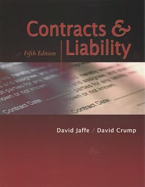 Bild des Verkufers fr Contracts and Liability zum Verkauf von GreatBookPrices