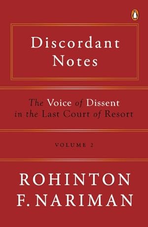 Imagen del vendedor de Discordant Notes : The Voice of Dissent in the Last Court of Last Resort a la venta por GreatBookPrices