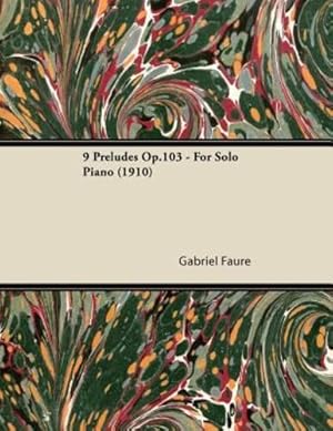 Imagen del vendedor de 9 Préludes Op.103 - For Solo Piano (1910) [Soft Cover ] a la venta por booksXpress