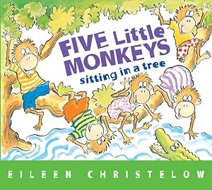 Bild des Verkufers fr Five Little Monkeys Sitting in a Tree zum Verkauf von moluna