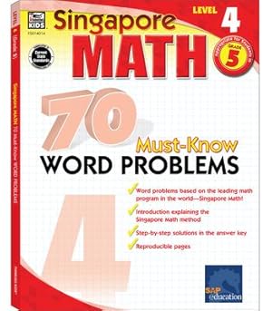 Bild des Verkufers fr 70 Must-Know Word Problems, Grade 5 zum Verkauf von moluna