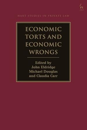 Immagine del venditore per Economic Torts and Economic Wrongs (Hart Studies in Private Law) [Soft Cover ] venduto da booksXpress