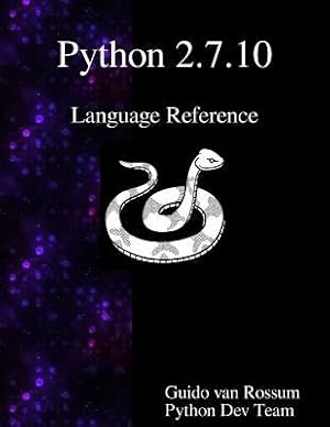 Immagine del venditore per Python 2.7.10 Language Reference venduto da moluna