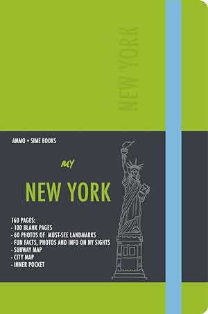 Bild des Verkufers fr New York Visual Notebook: Crisp Apple Green zum Verkauf von moluna