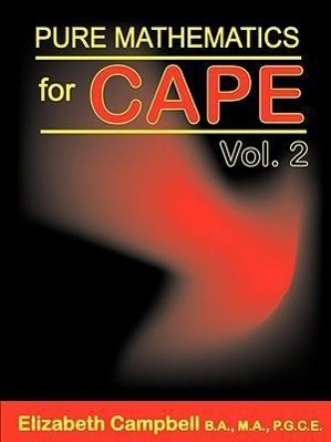 Bild des Verkufers fr Pure Mathematics for Cape Volume 2 zum Verkauf von moluna