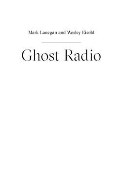 Bild des Verkäufers für Ghost Radio zum Verkauf von moluna