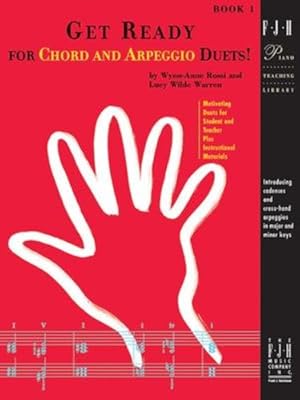 Bild des Verkufers fr Get Ready for Chord and Arpeggio Duets! - Book 1 (Fjh Piano Teaching Library, 1) [No Binding ] zum Verkauf von booksXpress