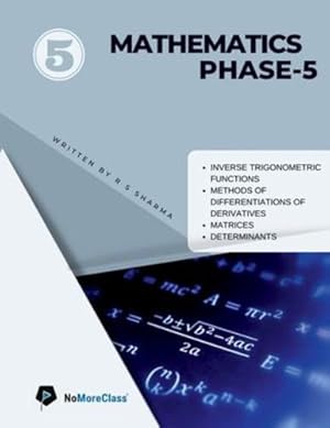 Seller image for Mathematics Phase 5 by Shyam, Radhey [Paperback ] for sale by booksXpress