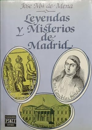 Imagen del vendedor de Leyendas y misterios de Madrid a la venta por Librera Alonso Quijano