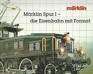 Bild des Verkufers fr Mrklin Spur I - die Eisenbahn mit Format. 1984/85 D. zum Verkauf von Lewitz Antiquariat