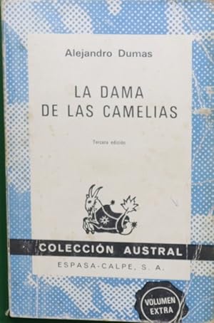 Imagen del vendedor de La dama de las camelias a la venta por Librera Alonso Quijano