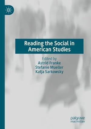 Imagen del vendedor de Reading the Social in American Studies [Paperback ] a la venta por booksXpress