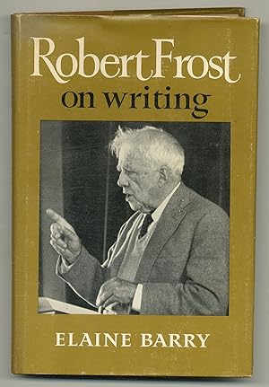 Seller image for Robert Frost on Writing for sale by Between the Covers-Rare Books, Inc. ABAA