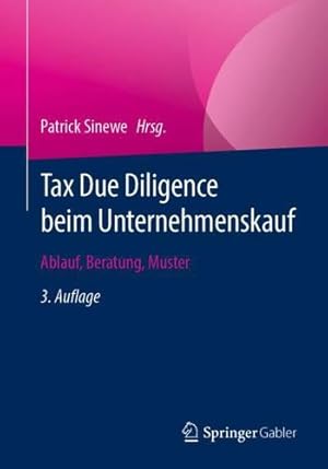 Seller image for Tax Due Diligence beim Unternehmenskauf: Ablauf, Beratung, Muster (German Edition) [Paperback ] for sale by booksXpress